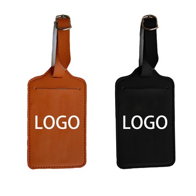 PU Leather Luggage Bag Tag