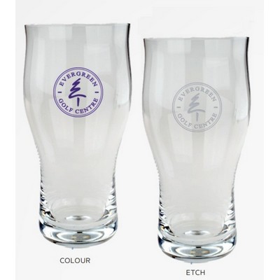 Captains Beer Glass 18oz - Imprinted