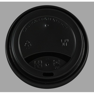 12-16oz. Single Wall Traveler Cup Lid - Black