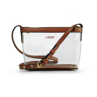 Clear Crossbody Bag (direct import)