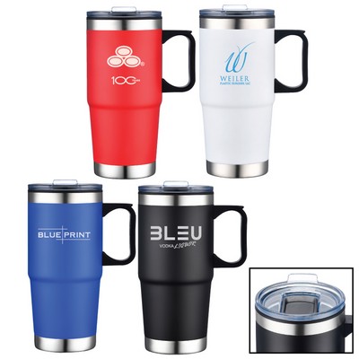 Polar 24 oz. Double Walled Travel Mug w/ Handle