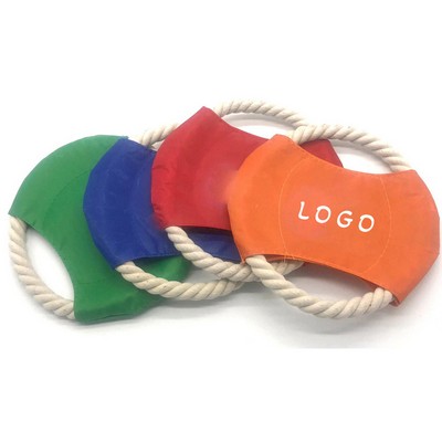 Pet Rope Tug & Flyer Toy