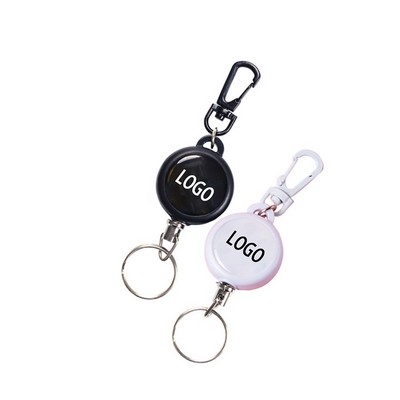 Retractable Keychain Badge Reel