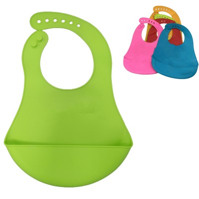 Silicone Waterproof Baby Bibs