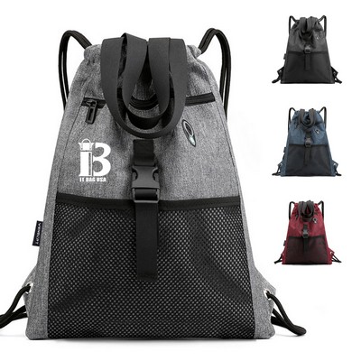 Waterproof Oxford Drawstring Backpack