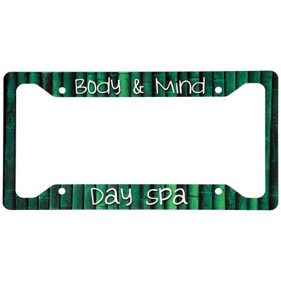 Aluminum License Plate Wide Frame