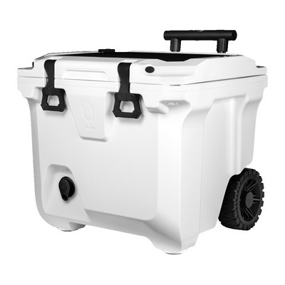 BruMate BruTank 35-Quart Rolling Cooler - Ice White