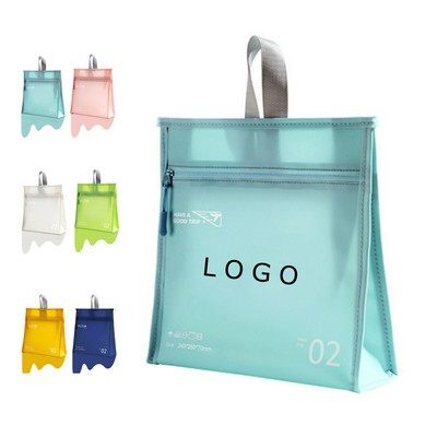 PVC Waterproof Toiletry Handbag