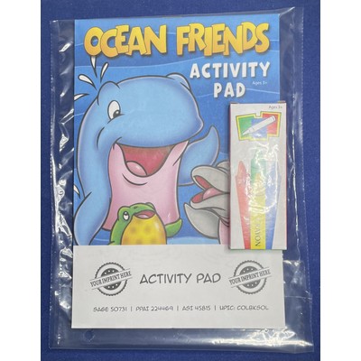 Ocean Friends Activity Pad Fun Pack