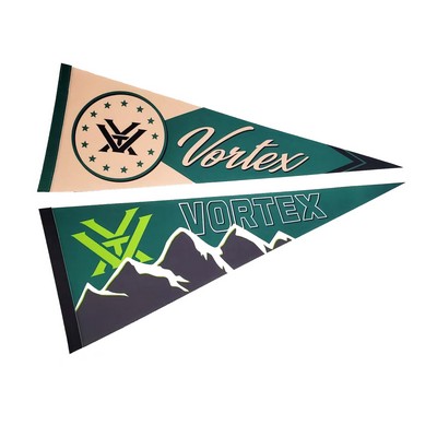 9" x 24" Custom Felt Pennant