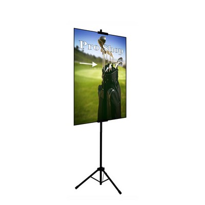 Tripod Multi-Use Stand with 2-24x36 foamboard signs. No Minimums!