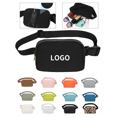 Unisex Running Waist Pack with Adjustable Strap for Sports & Travel