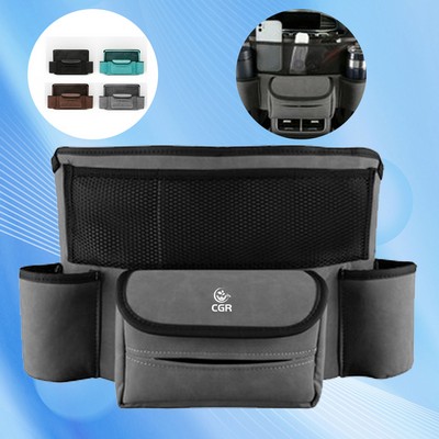 Multi-Pocket Car Seat Organizer