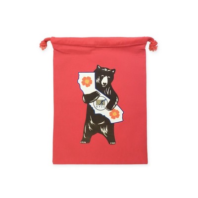 IRRD "RED" Series Cotton Drawstring Bags