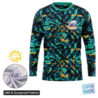 Unisex and Kids' Full Sublimation SolarProtec Performance Long Sleeve T-Shirt