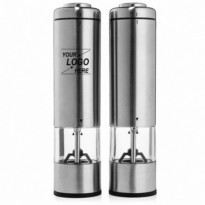 Electric Adjustable Salt and Pepper Grinder