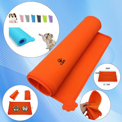 Pet-Friendly Silicone Meal Mat