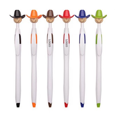 Cowboy Hat Shaped Ballpoint Pen