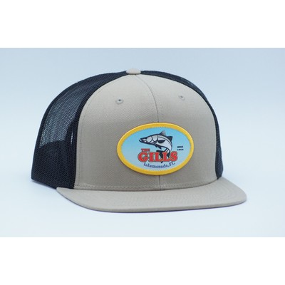 Richardson 511 Wool Blend Flatbill Trucker Hat with Sublimated Patch