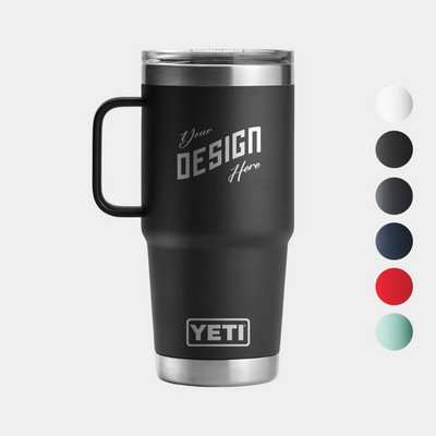 20 Oz YETI® Stainless Steel Tumbler Insulated Travel Mug W/ Handle