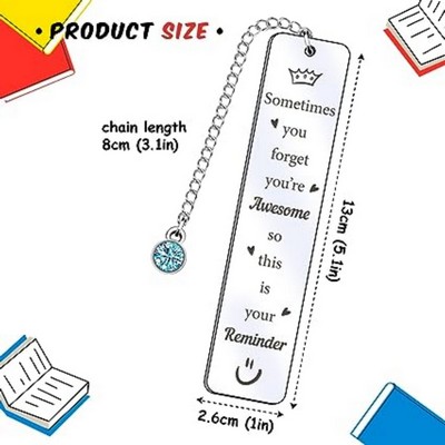 Stainless Steel Bookmarks