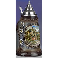 German Shield Stein, 0.5L