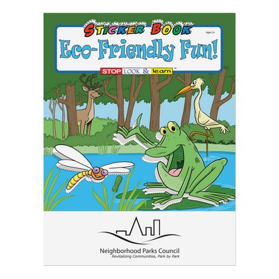 Eco Friendly Fun Stickers Book