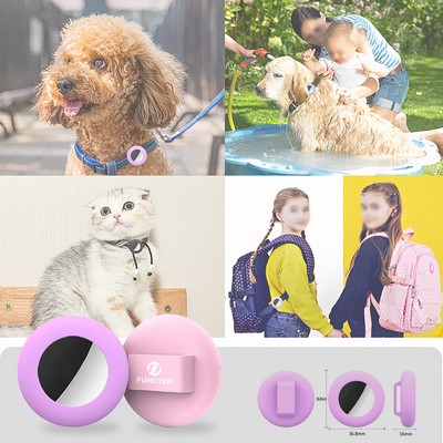 Silicone Holder for Dog Collar Silicone Case Cover for Pet Collar Loop