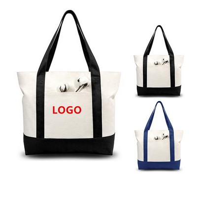 Heavy Duty Canvas Boat Tote Bag