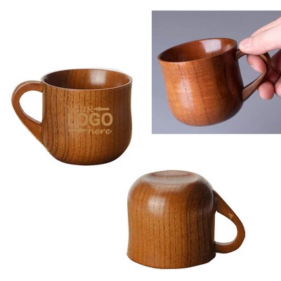 Handmade Small Wooden Mugs 5 oz.