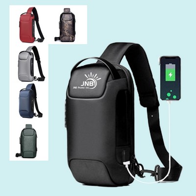 Sling Bag with Security Code Lock