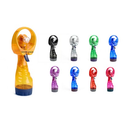 Cooling Misting Spray Bottle Fan