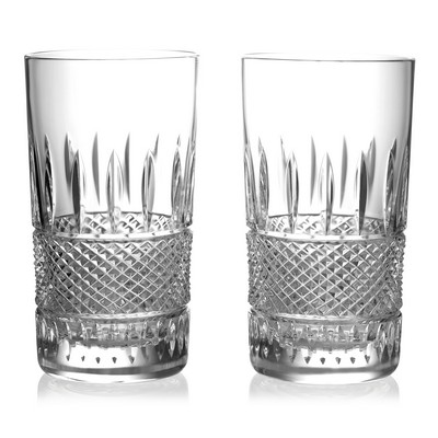 Waterford® 13.5 Oz. Irish Lace Mastercraft Hiball Glass (Set Of 2)