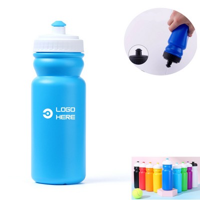 20 Oz Press-To-Drink Sports Water Bottle