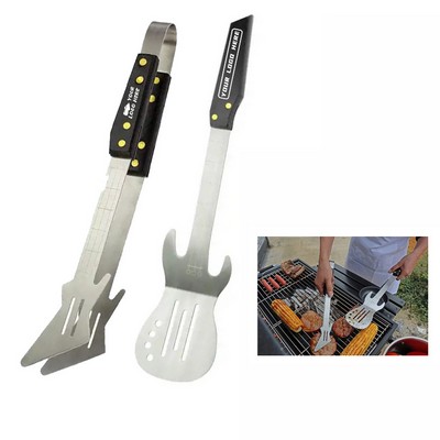 Guita Shaped Barbecue Fork Spatula Set