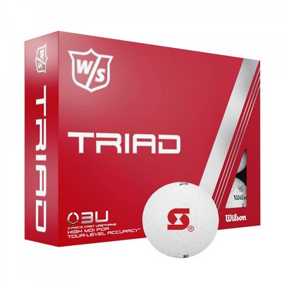 Wilson Triad Golf Balls