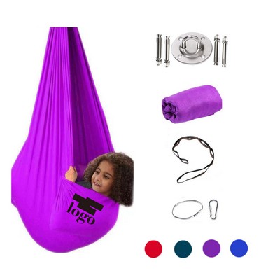 Children Multi Color Elastic Yoga Hammock