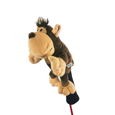 Golf Animal Plush Head Cover - Monkey