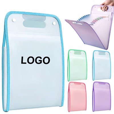 Multi-Layer Expandable Plastic File Folder