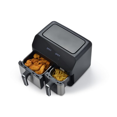 TRU 9 Qt. Dual Basket Digital Air Fryer