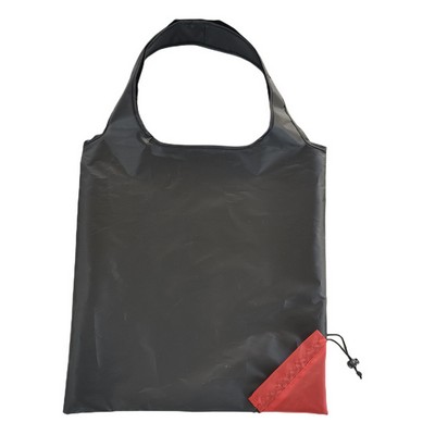 Polyester 190t Strawberry Shopping Bag Eco-friendly RPET Folding Portable Storage Bag