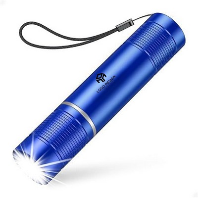 Rechargeable Tactical Flashlight High Lumens Zoomable