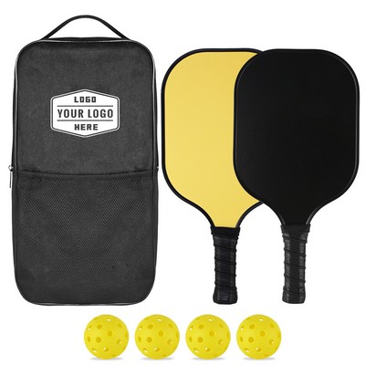 Hardcover Pickle Ball Set