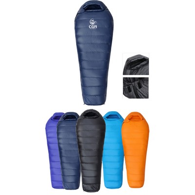 Mummy Hiking Backpacking Sleeping Bag High Quality Goose Down Filling