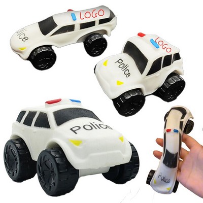 Stretch Transforming Police Car Stress Relief Toy