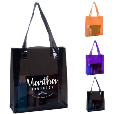 Women's Clear PVC Tote Bag