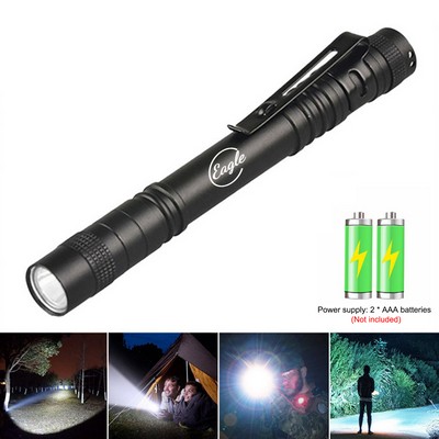 LED Flashlight With Clip