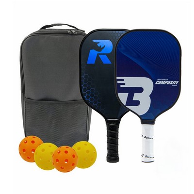 Elite Dual Glass Fiber Pickleball Set