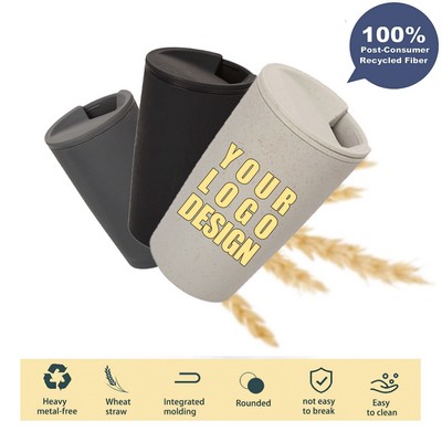 15 oz Eco-Friendly Wheat Straw Coffee Mug