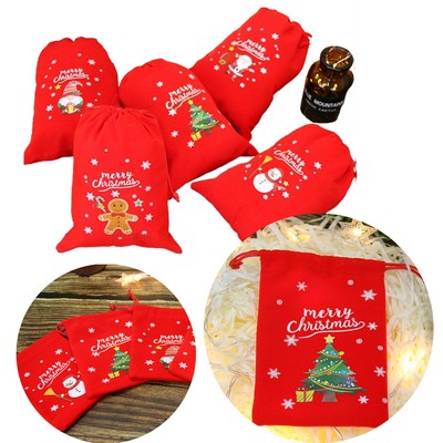 Christmas Drawstring Bags